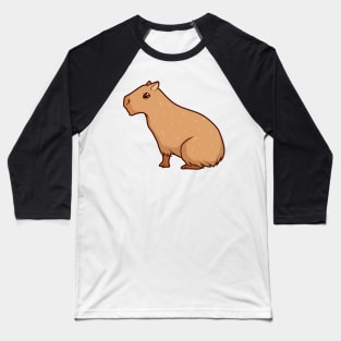 Kawaii capybara Baseball T-Shirt